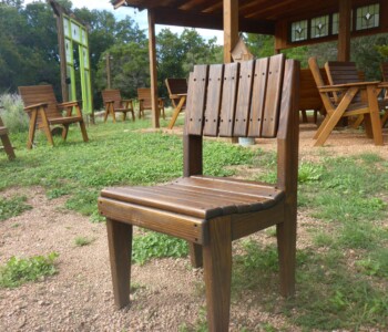 Quality Patio Furniture Dining Chair with Curved Seat Handcrafted by Jack Hudson
(830) 367-3848 Dining Chair with Curved Seat Rocking Chairs and Deck Chairs Quality Patio Furniture Handcrafted by Jack Hudson (830) 367-3848