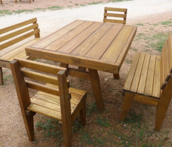 Quality Patio Furniture handcrafted 4 ft. Heavy Duty Picnic Table with Farmhouse Chairs and Benches Handcrafted by Jack Hudson Quality Patio Furniture (830) 367-3848 4 ft. Heavy Duty Picnic Table with Farmhouse Chairs and Benches Quality Patio Furniture Handcrafted by Jack Hudson (830) 367-3848