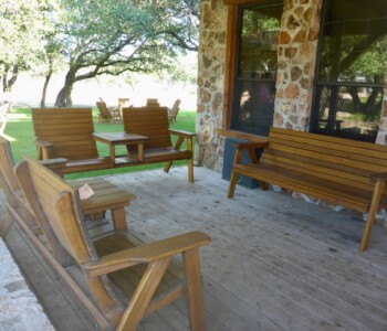 Quality Patio Furniture handcrafted 6 ft. Low Back Couch with two Wide Side by Side Deck Chairs (830) 367-3848 Quality Patio Furniture 6 ft. Low Back Couch with two Wide Side by Side Deck Chairs