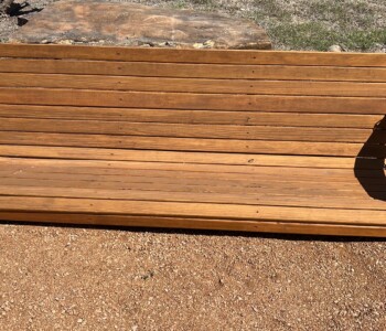Quality Patio Furniture handcrafted 6 ft. Low Back Porch Swing Handcrafted by Jack Hudson (830) 367-3848 6 ft. Low Back Porch Swing Quality Patio Furniture Handcrafted by Jack Hudson (830) 367-3848