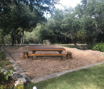 Quality Patio Furniture handcrafted 8ft Heavy Duty Picnic Table with Attached Benches (830) 367-3848 Quality Patio Furniture 8ft Heavy Duty Picnic Table with Attached Benches