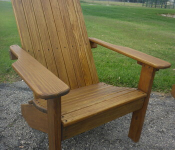 Quality Patio Furniture - Flat Back Adirondack Chair - Handcrafted by Jack Hudson (830) 367-3848 Flat Back Adirondack ChairQuality Patio Furniture Handcrafted by Jack Hudson (830) 367-3848