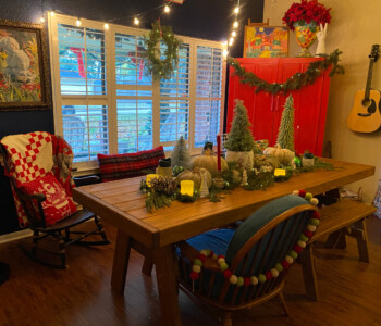Quality Patio Furniture 8 ft handcrafted Picnic Table, dressed for Christmas (830) 367-3848 Quality Patio Furniture 8 ft handcrafted Picnic Table, dressed for the holidays