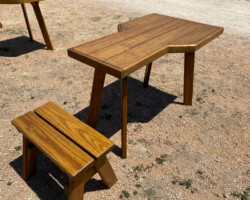 Quality Patio Furniture Shooting Table with 2 ft. Bench Handcrafted by Jack Hudson (830) 367-3848 Shooting Table with 2 ft. Bench Quality Patio Furniture Handcrafted by Jack Hudson (830) 367-3848